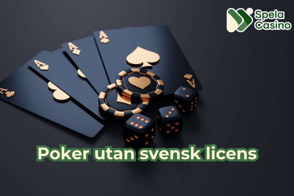 Poker utan svensk licens hos spelacasinoio